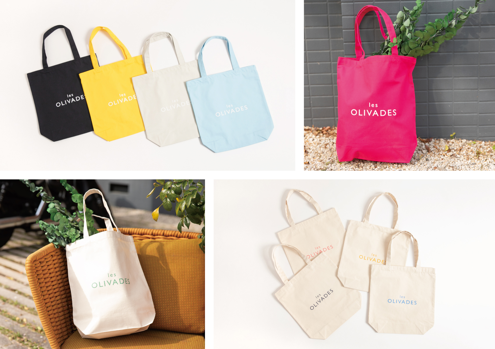 les OLIVADES pour Pont de Chalonsのオリジナルトートバッグ