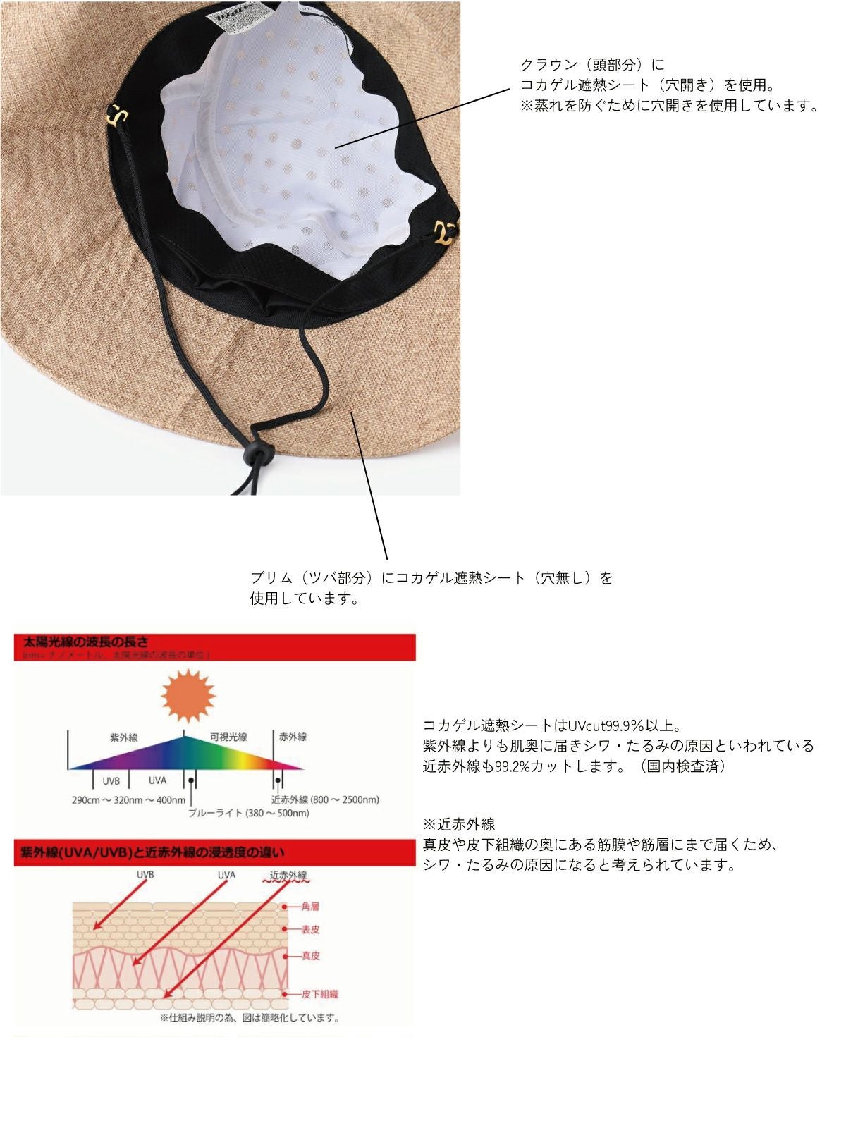 WASHABLE JUTE LIKE HAT PONT DE CHALONS ポンデシャロン | PONT DE