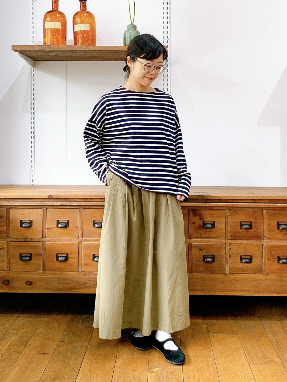 大人かわいいが詰まった】ハートパッチボーダーT PONT DE CHALONS