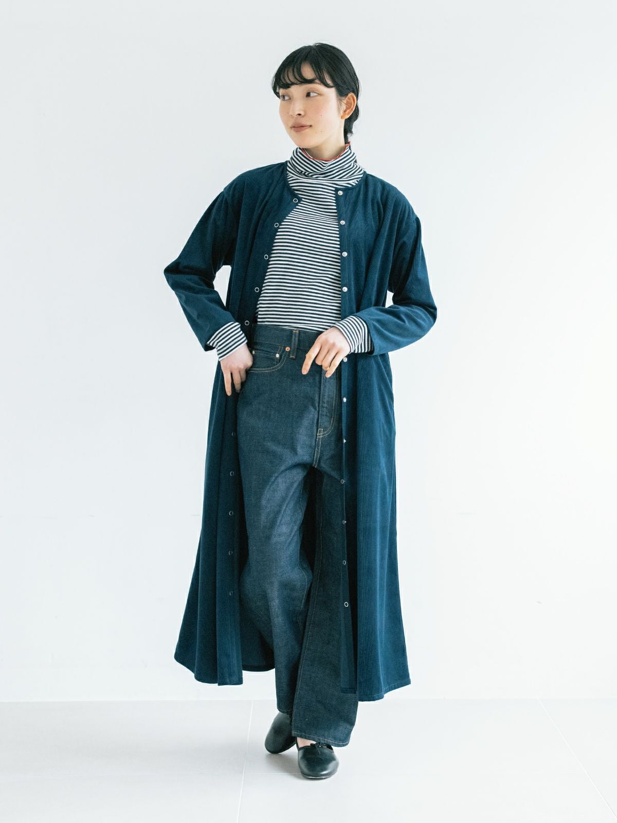 大人気】NEWコーデュロイワンピース PONT DE CHALONS ポンデシャロン