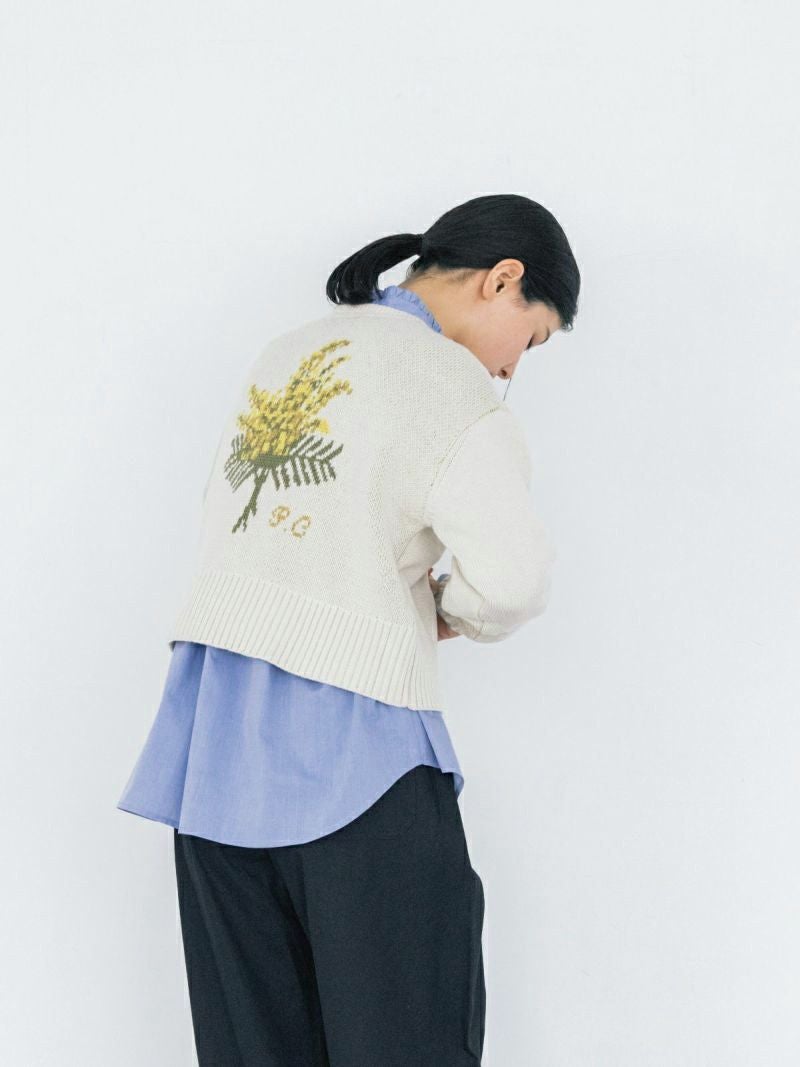 hyeon スワンブラウス　新品タグ付き ○○○9286】ボイルピンタックブラウス (8813-63010) | 9286 Fashion Lab
