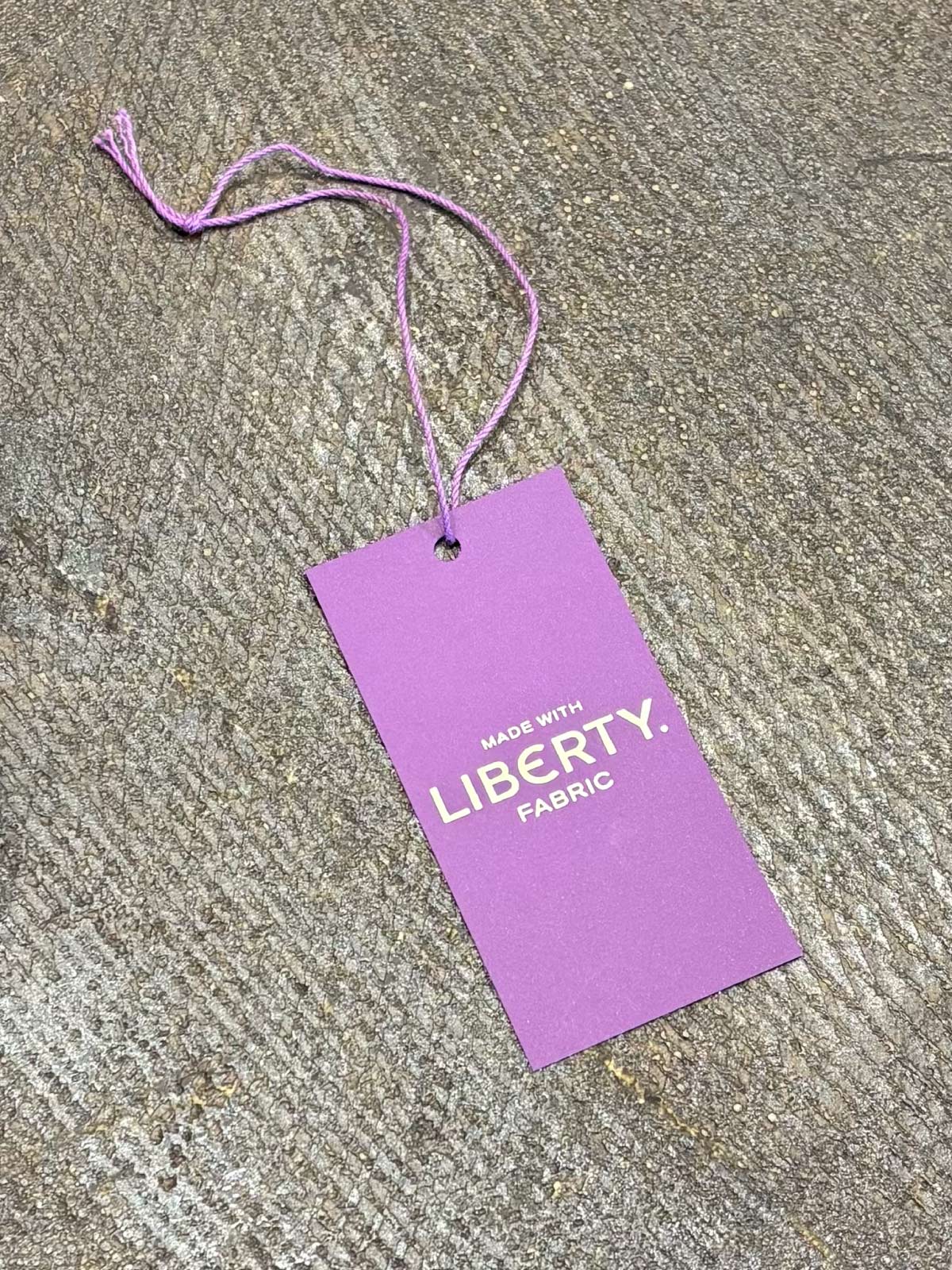 40Sフライス×LIBERTY フリル衿T 6分袖 sosotto ソソット | PONT DE