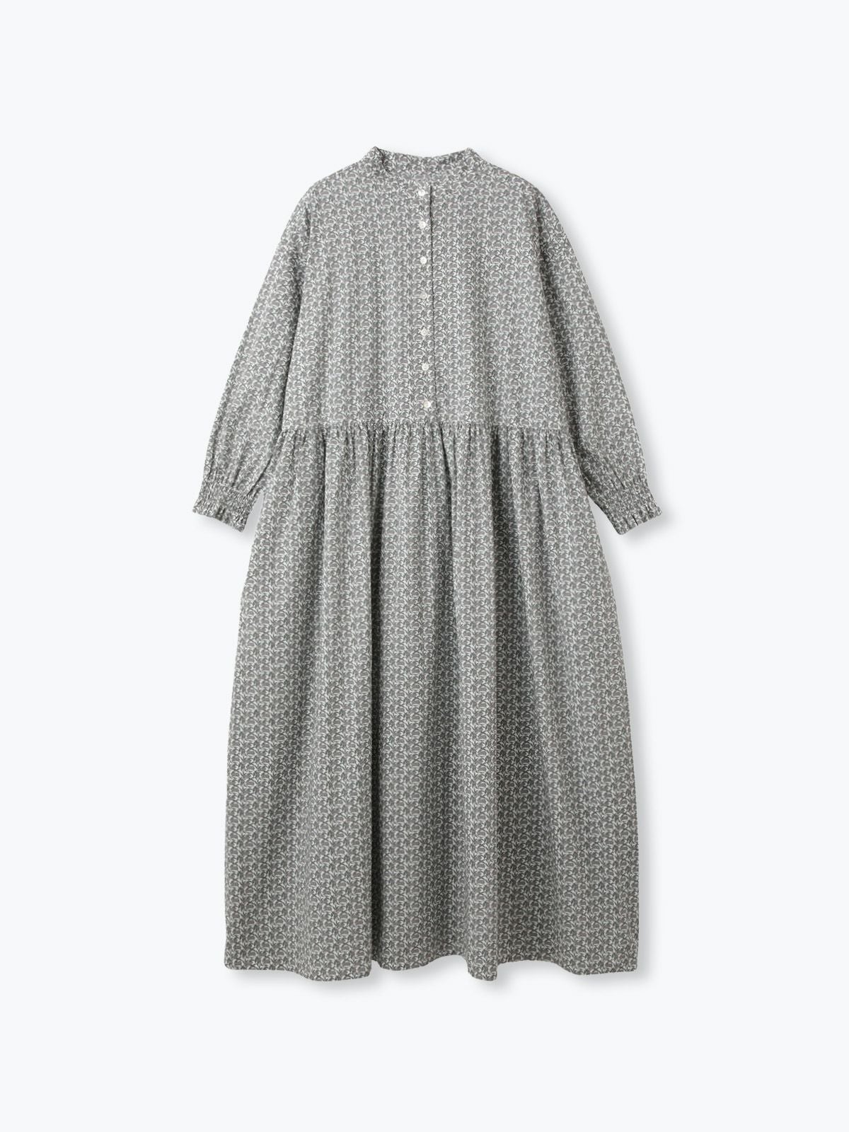 LIBERTYタナローンスタンドギャザーワンピース sosotto ソソット