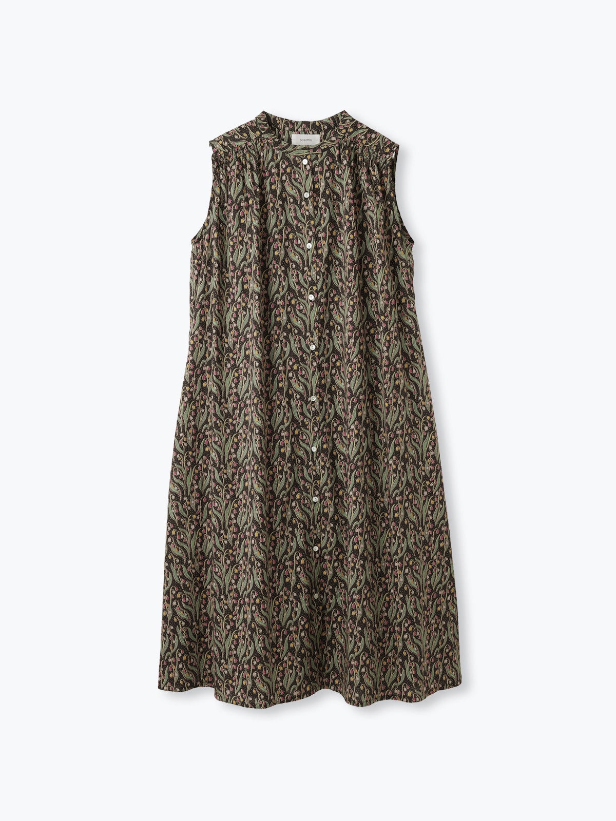 LIBERTYﾀﾅﾛｰﾝﾉｰｽﾘｰﾌﾞｼｬｰﾘﾝｸﾞﾜﾝﾋﾟｰｽ sosotto ソソット | PONT DE