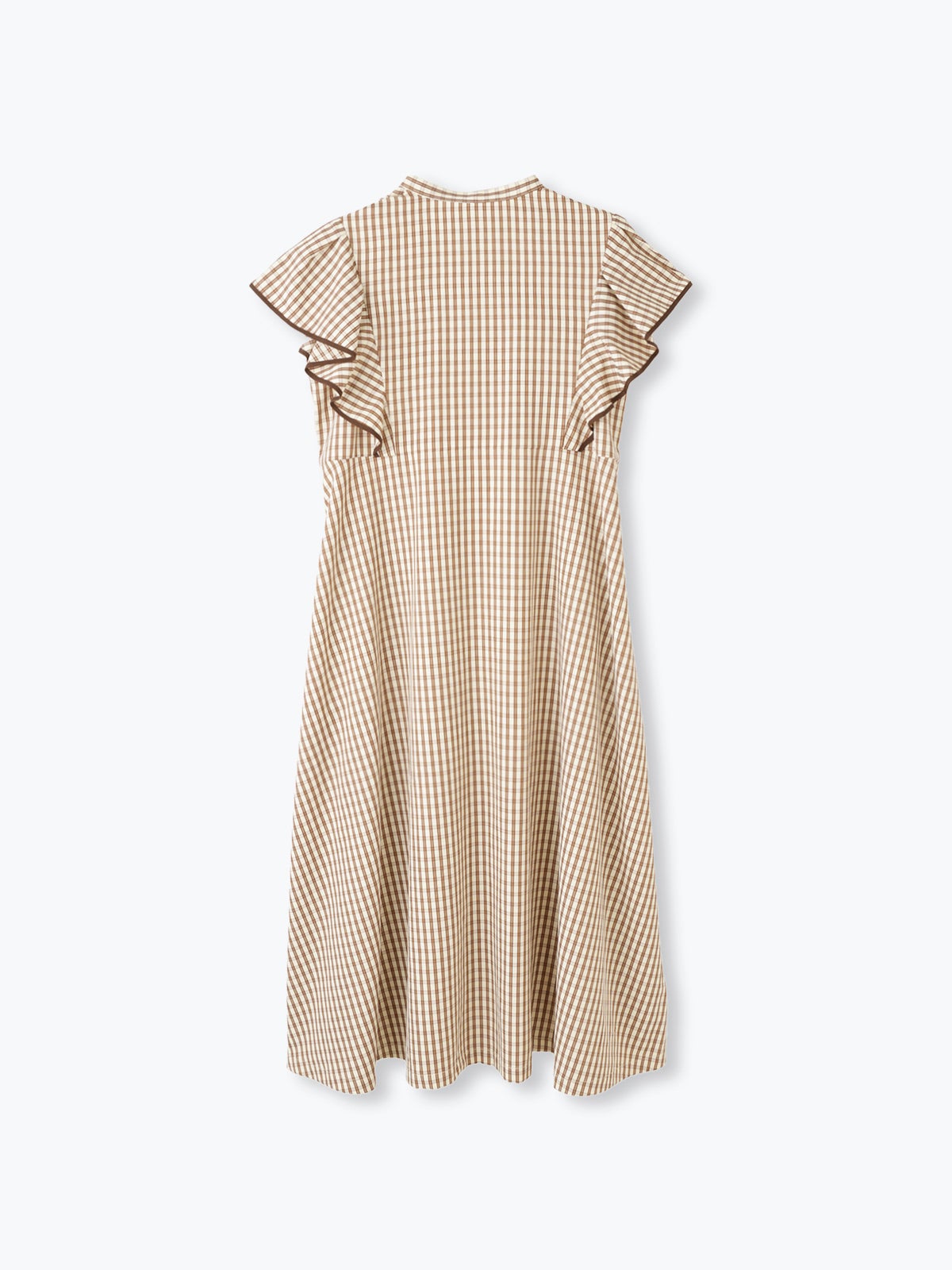 CHECKED FRILL ONE PIECE PONT DE CHALONS ポンデシャロン | PONT DE