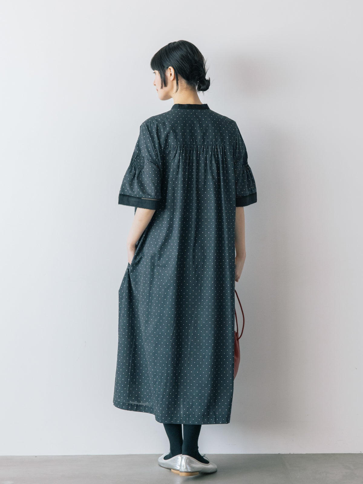 ORIGINAL DOT GATHER ONE PIECE PONT DE CHALONS ポンデシャロン