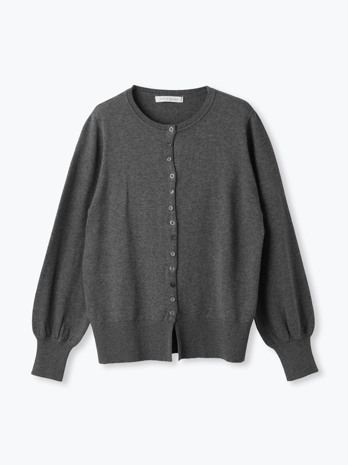 MIX BUTTON CASHMERE BLEND CARDIGAN PONT DE CHALONS ポンデシャロン